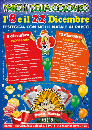 Natale ai Parchi 2012