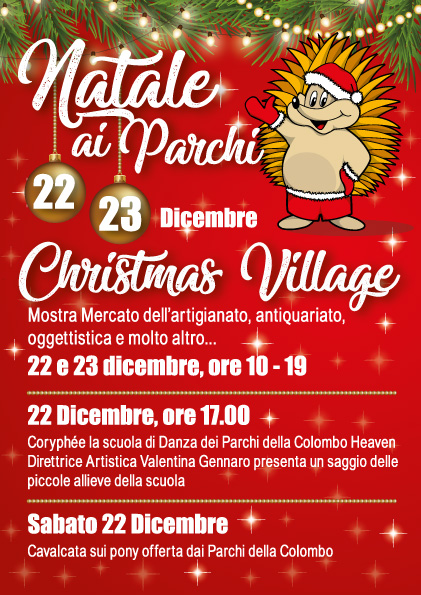 NATALE AI PARCHI DELLA COLOMBO 2018