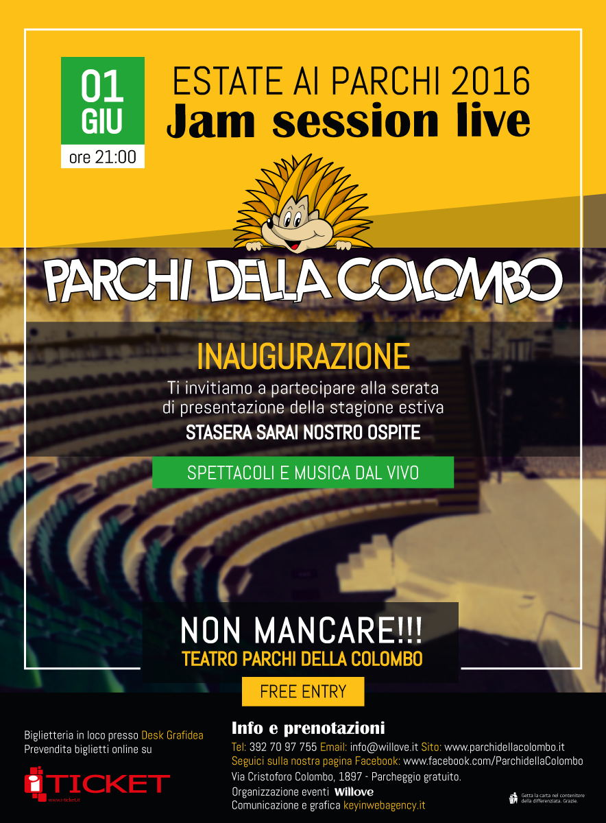 INAUGURAZIONE ESTATE AI PARCHI 2016