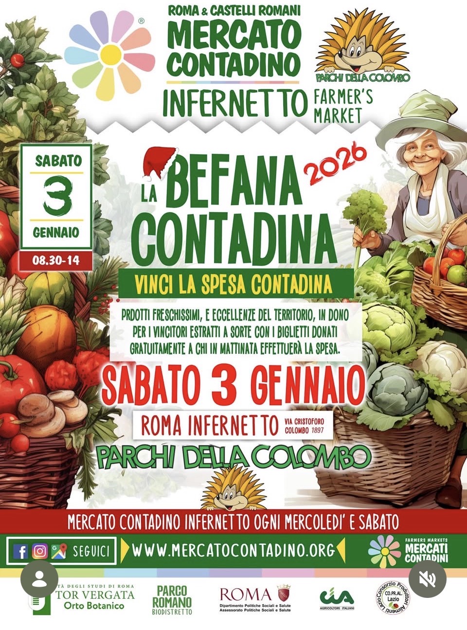 MERCATO CONTADINO LA BEFANA CONTADINA 2026