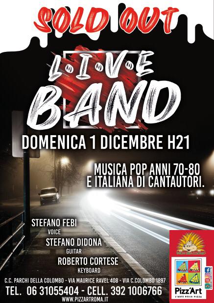 LIVE BAND - MUSICA POP ANNI 70-80